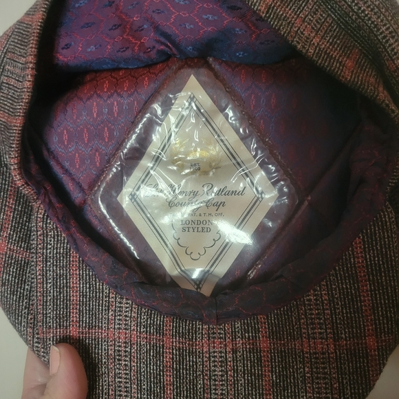 Vintage Tweed Sir Henry Rutland Country Cap From London - Picture 4 of 11